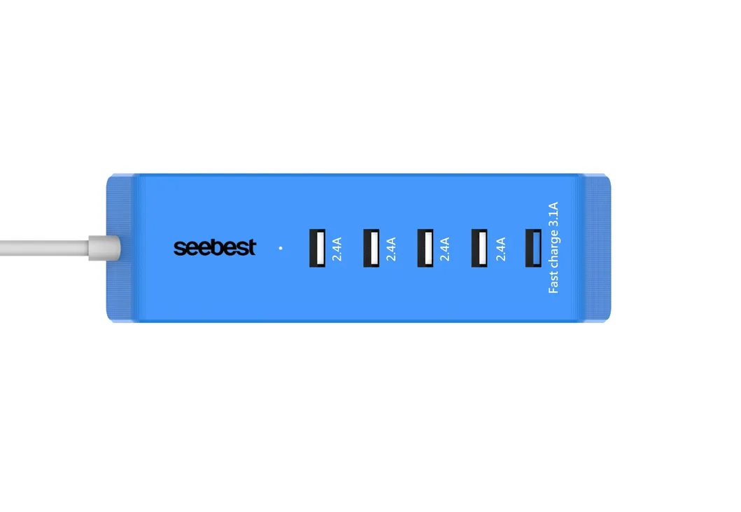 Super Speed to 5gbps Plastic 5 Ports USB 3.1 Support for Mac and Windows