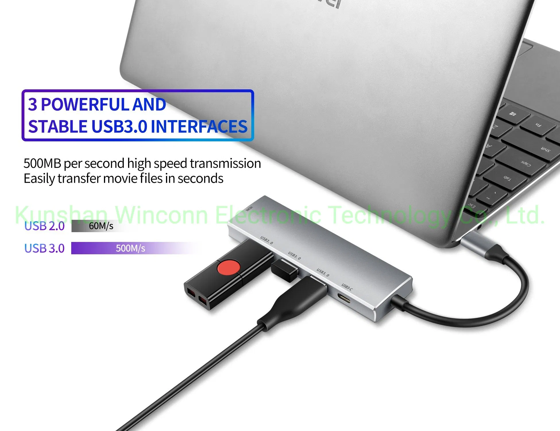 Type C Docking HDMI USB 3.0 Pd