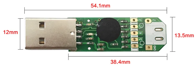 USB Switch Cable Programmable Custom Keystroke DIY One USB Keypress Simulator Solution