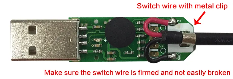 USB Switch Cable Programmable Custom Keystroke DIY One USB Keypress Simulator Solution