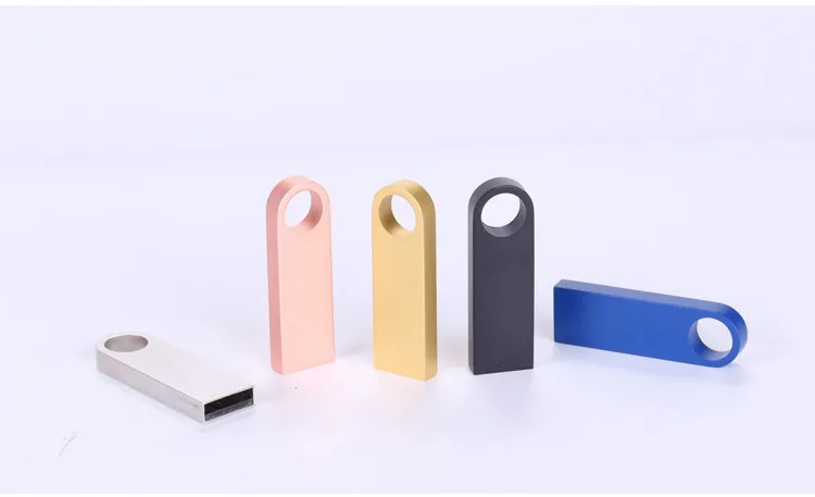 Wholesale Custom Logo USB Stick 2.0 Pen Drive 8GB 16GB 32GB 64GB 128GB 3.0 Metal USB Flash Drives