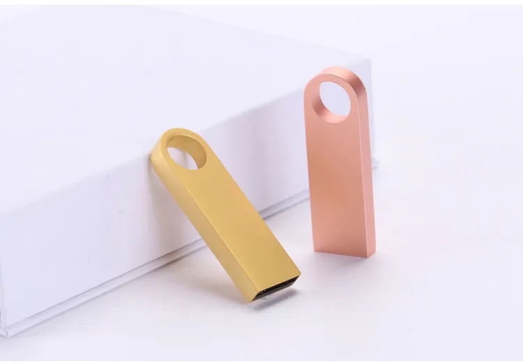 Wholesale Custom Logo USB Stick 2.0 Pen Drive 8GB 16GB 32GB 64GB 128GB 3.0 Metal USB Flash Drives