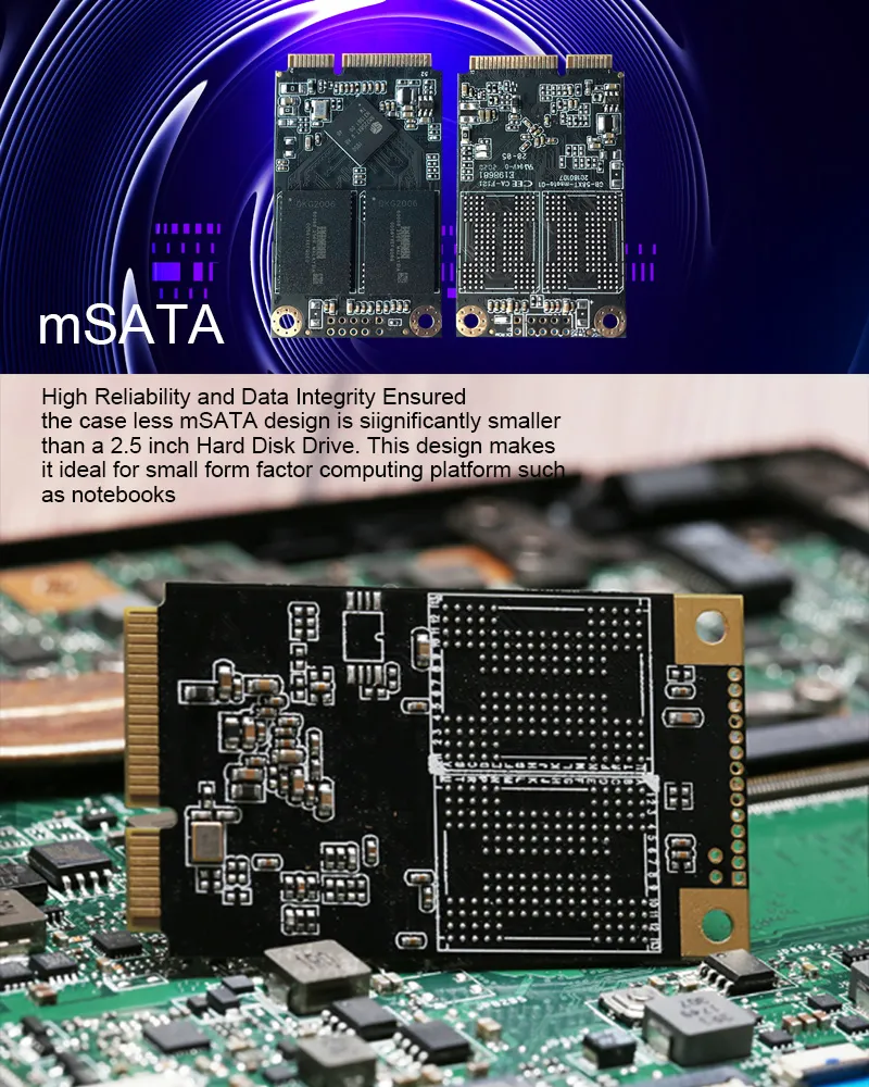 Wholesale Solid State Drive Msata SSD Stable Quality High Speed 512GB for Laptop