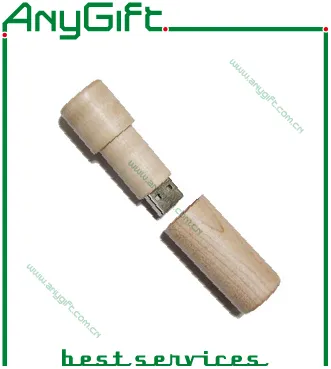 Wooden USB with Customized Logo and Shape 23